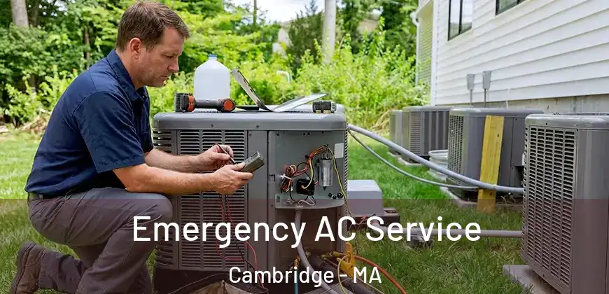  Emergency AC Service Cambridge - MA